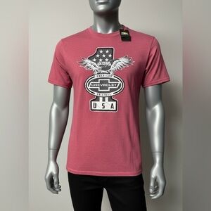 Men's Maroon Graphic Tee